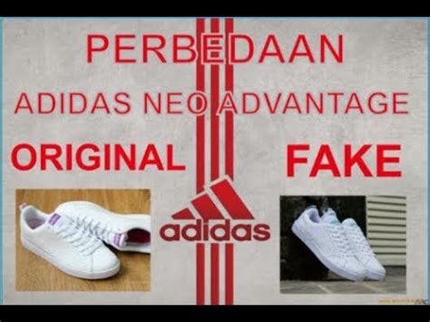 adidas neo advantage original vs fake|genuine adidas vs real.